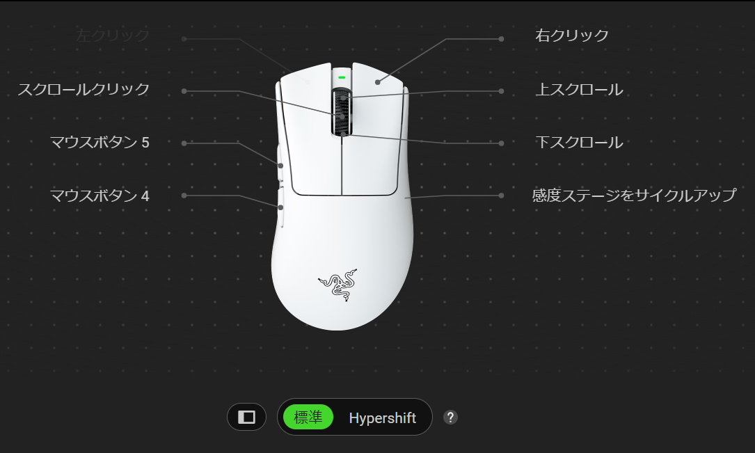 ボタンのカスタマイズ