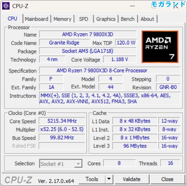 Ryzen 7 9800X3D