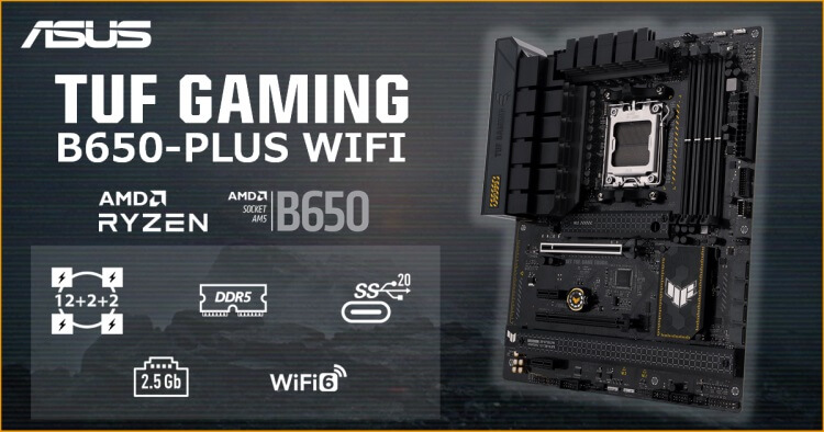 ASUS TUF GAMING B650-PLUS WIFI
