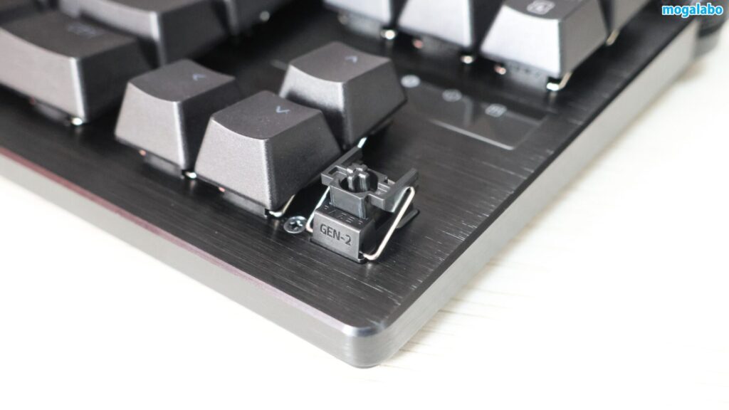 キースイッチのスペック