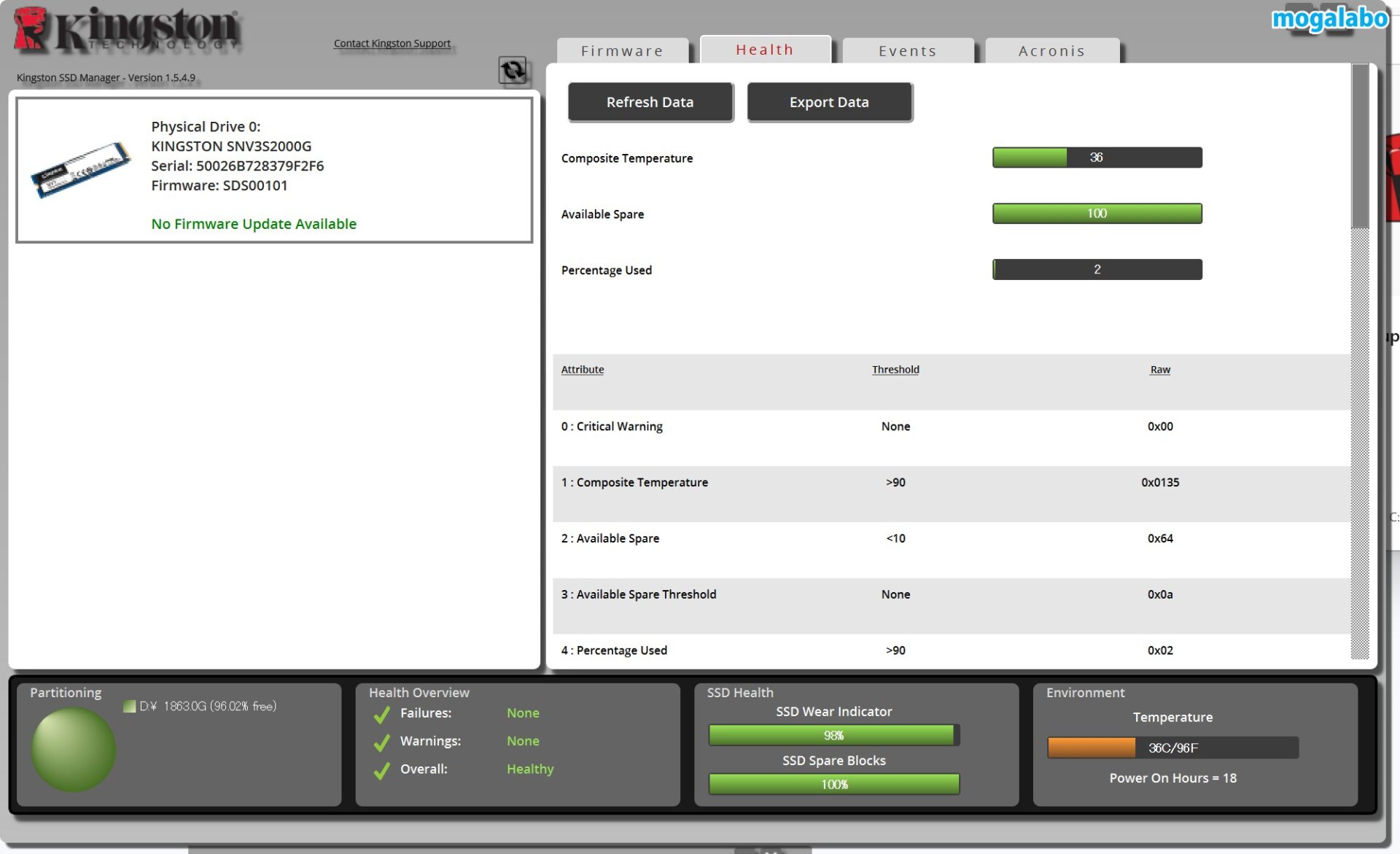 Kingston SSD Manager