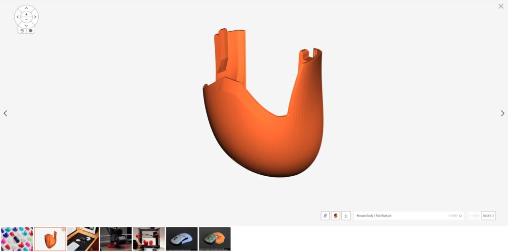 3Dプリンタを使用すれば、自分好みのパーツを作成可能