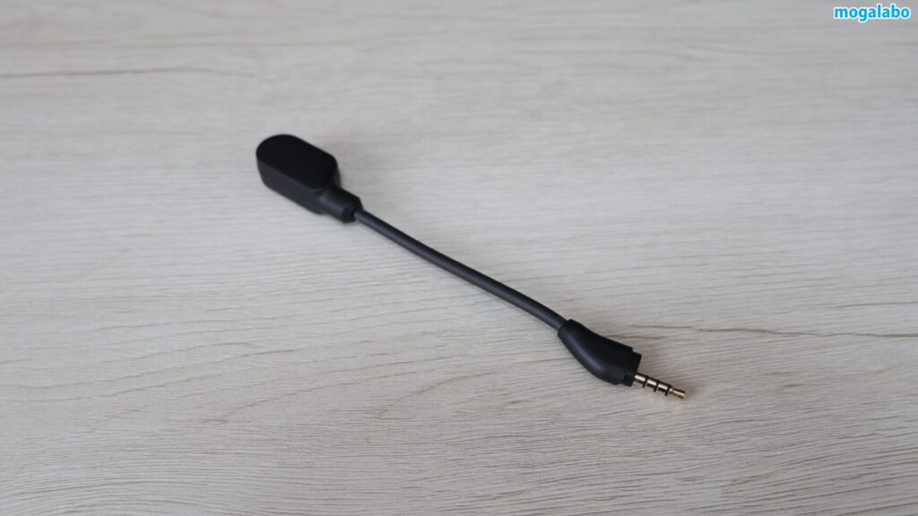 着脱式の10mmブームマイク