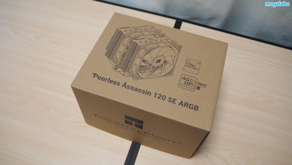 「Thermalright Peerless Assassin 120 SE ARGB」のパッケージ