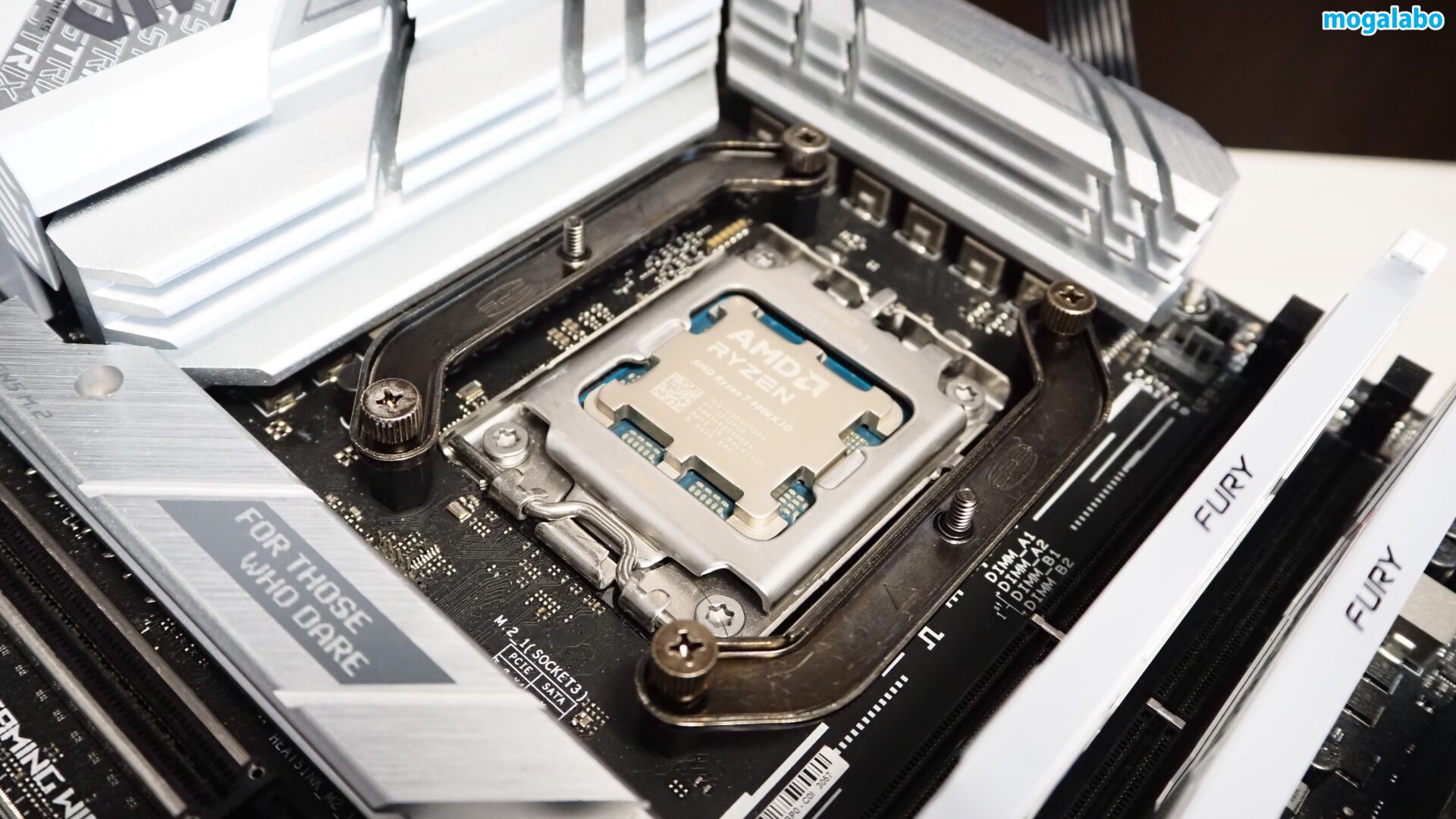 ブランケットをスペーサーの上にのせて固定